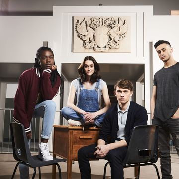 The cast of BBC Three's Class