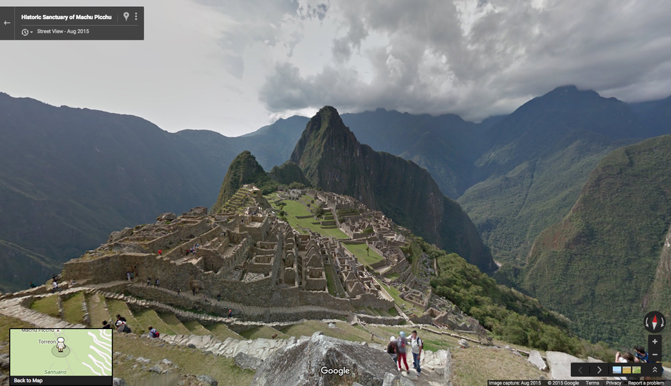 Street View Machu Piccu