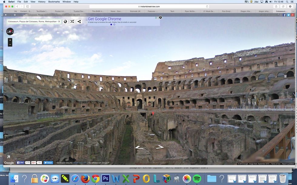 Colloseum Google Street View