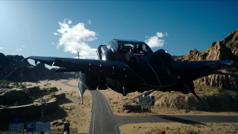 final fantasy 15 s flying car won t fly on command