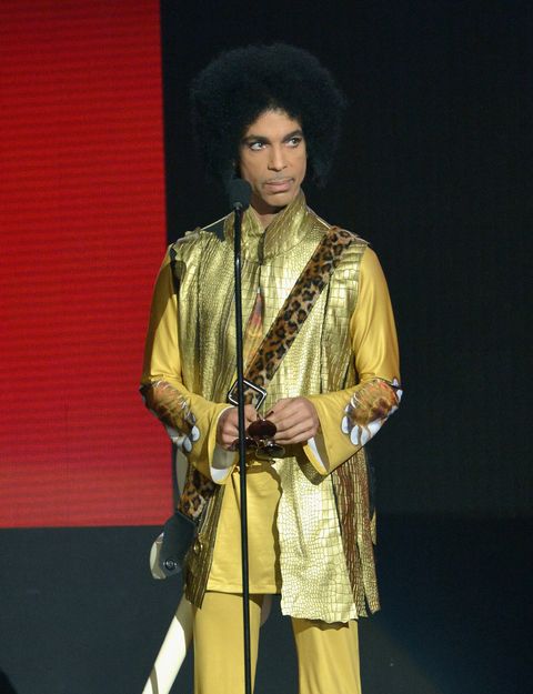 Prince during the 2015 American Music Awards
