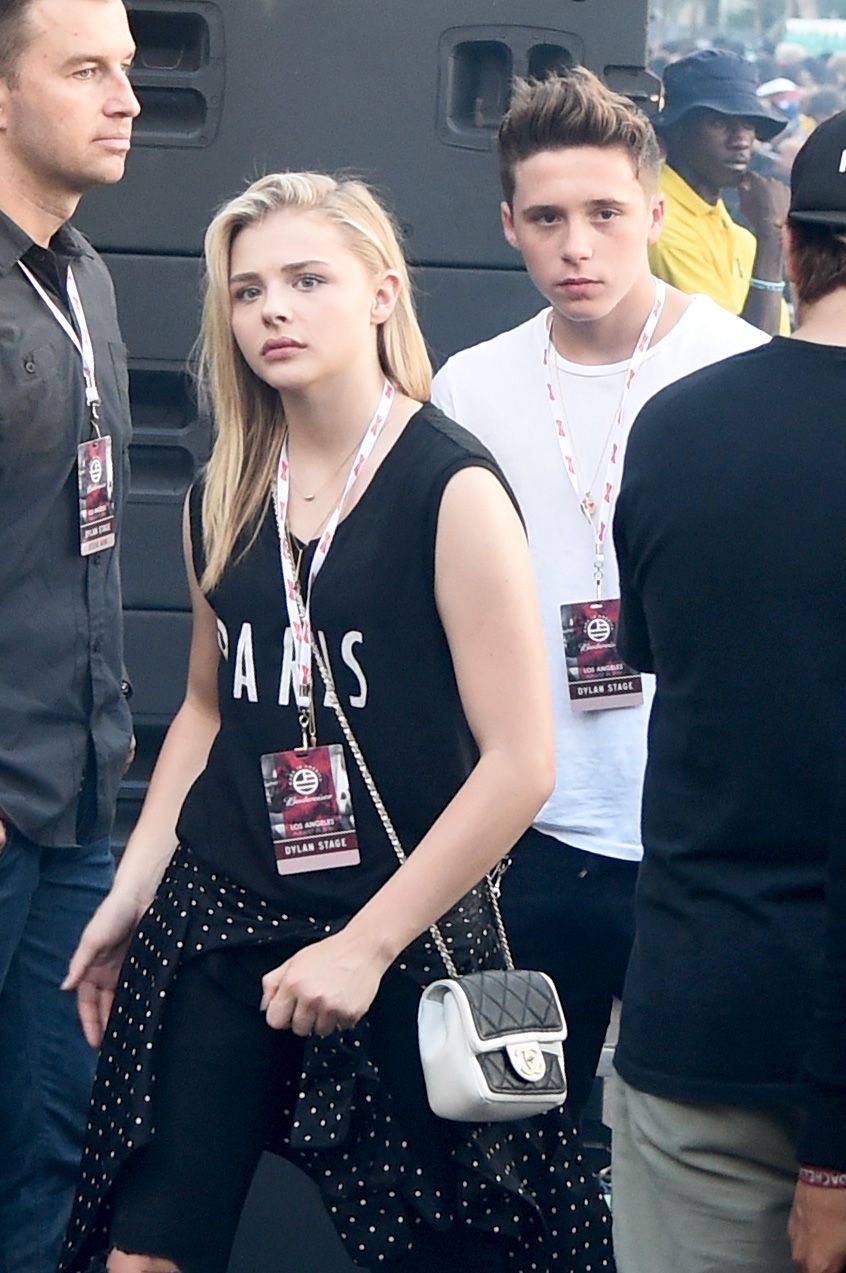 Chloe Moretz and Brooklyn Beckham Hold Hands in LA May 2016