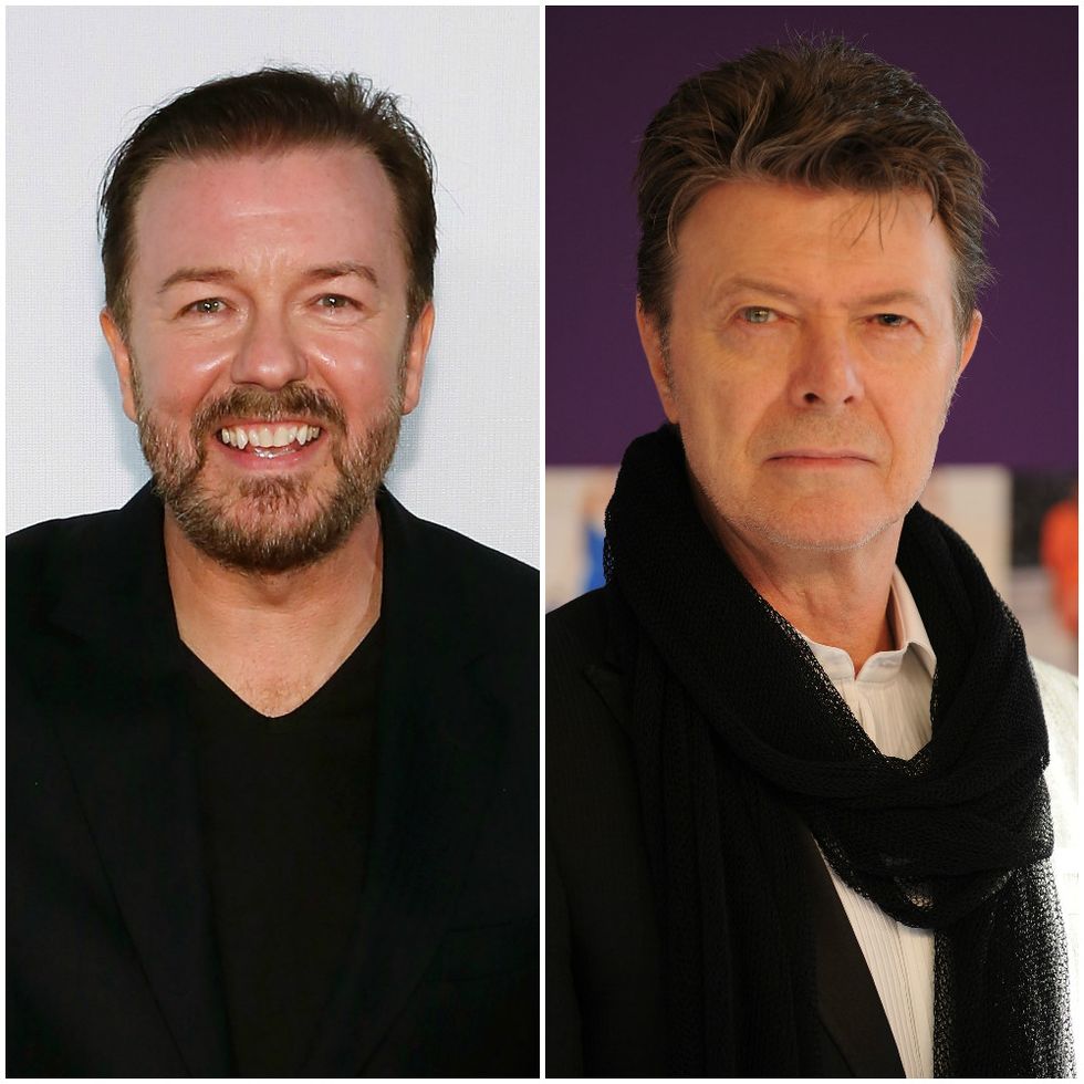 Ricky Gervais Was Emailing David Bowie Two Weeks Before His Death But The Popstar Kept His 1196