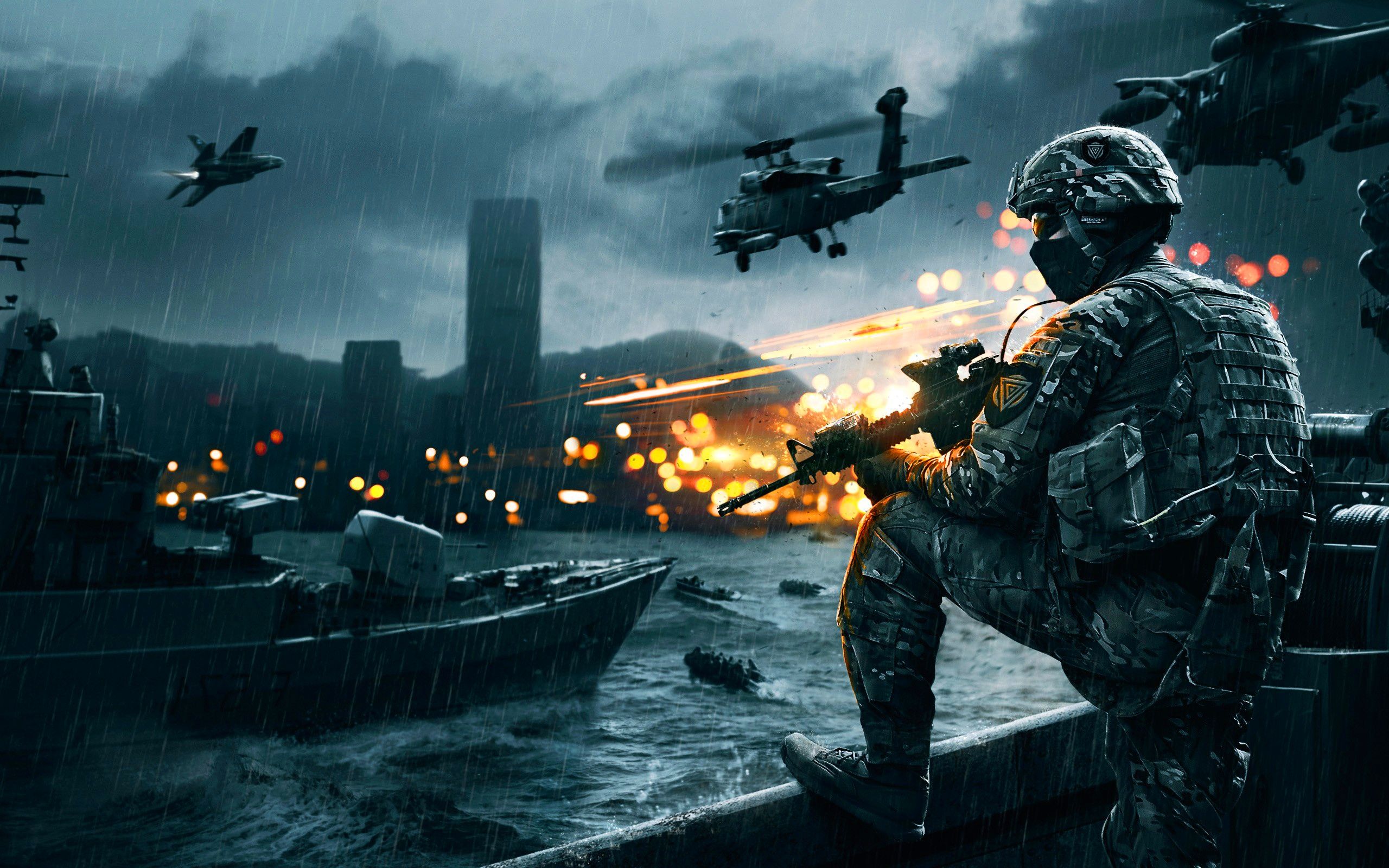 Battlefield 4 and Battlefield Hardline DLC is free to download