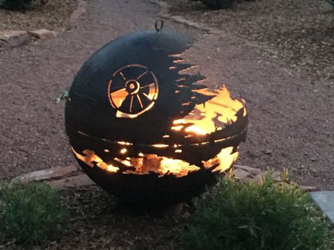 Death Star fire pit