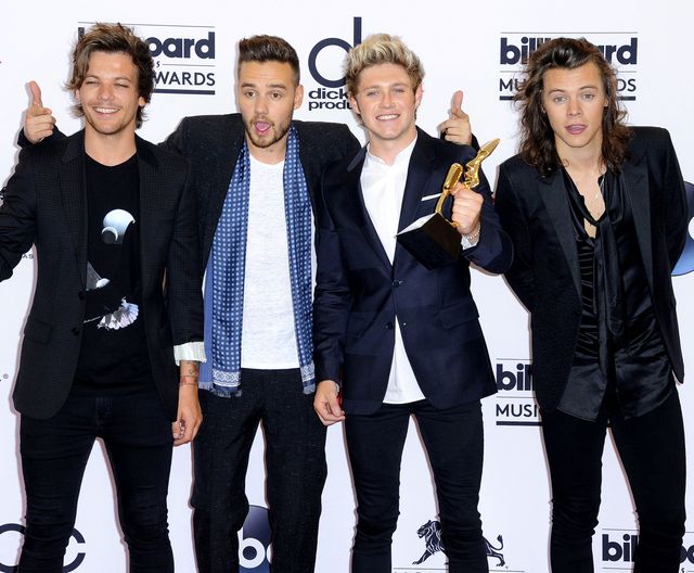 one direction, billboard awards 2015, left to right, louis, liam, niall, harry