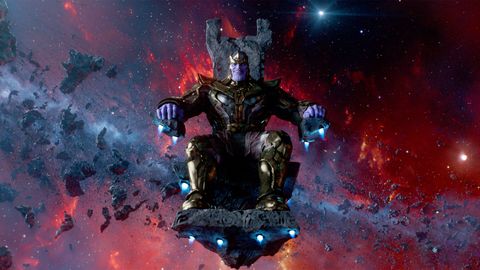Josh Brolin as Thanos in Guardians of the Galaxy