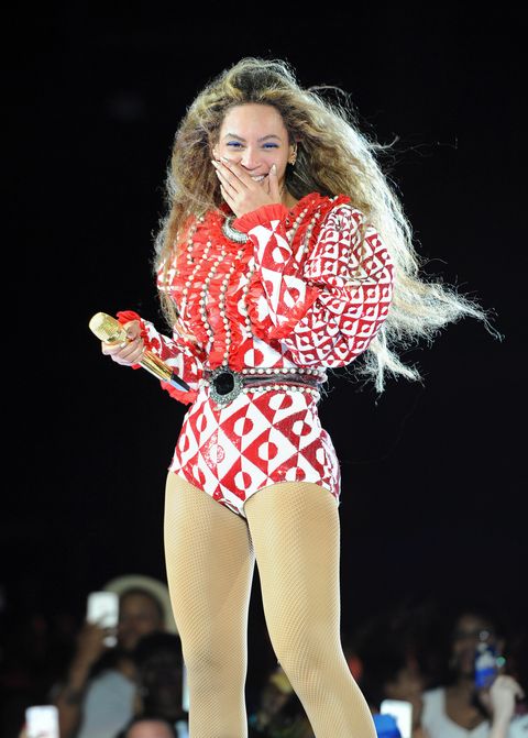 Beyonce performs during her Formation World Tour