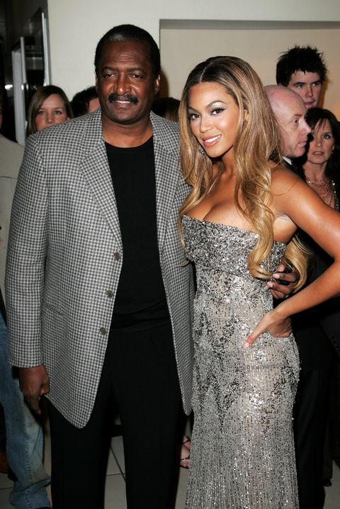 Beyonce and her dad Mathew Knowles, 2007