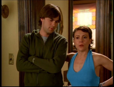 Charmed Chris and Phoebe Charmed Chris and Phoebe