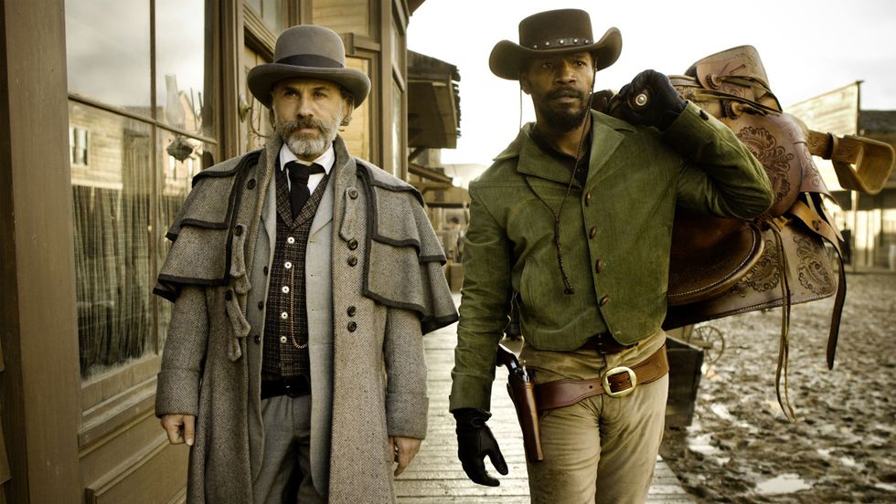 django, franco nero, jamie foxx