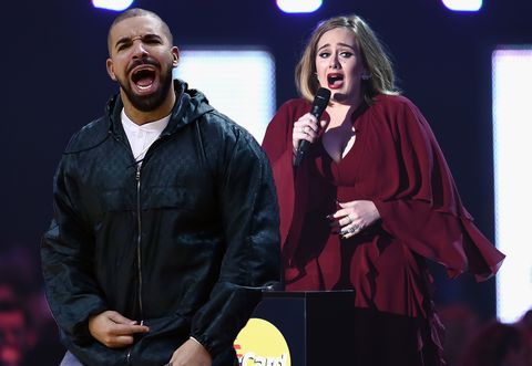 Photoshop Drake smashes Adele's record