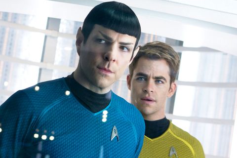 Star Trek Into Darkness Spock and Kirk