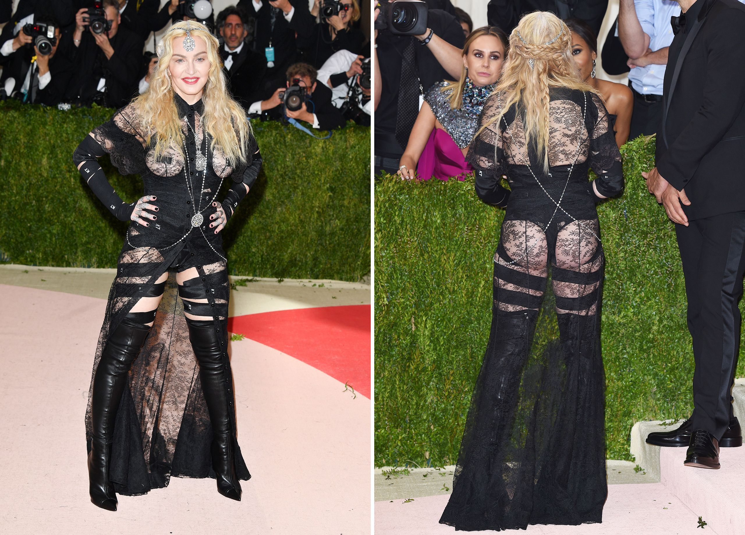 Madonna 'just joking' about going nude to Met Ball