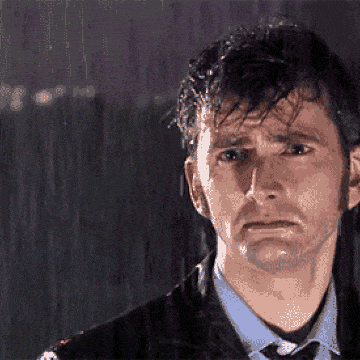 Doctor Who rain gif