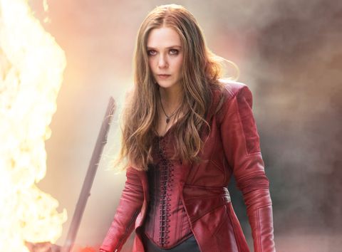 Elizabeth Olsen in Captain America: Civil War Scarlet Witch Wanda