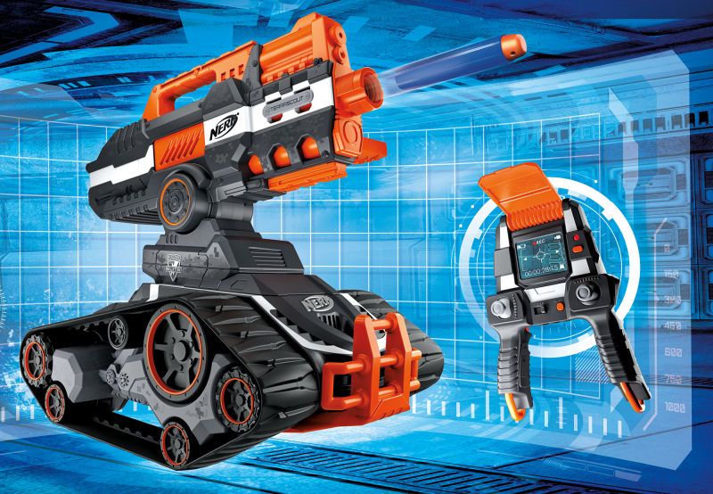 ketting Orthodox Ga lekker liggen Is this driveable Nerf gun robot the coolest toy EVER?
