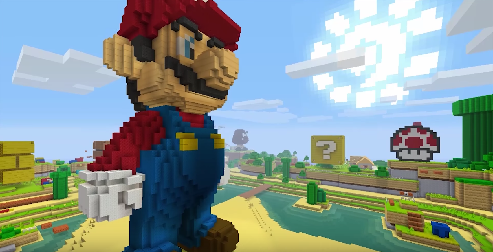 Minecraft Wii U gets rad Super Mario Mash-Up Pack for free