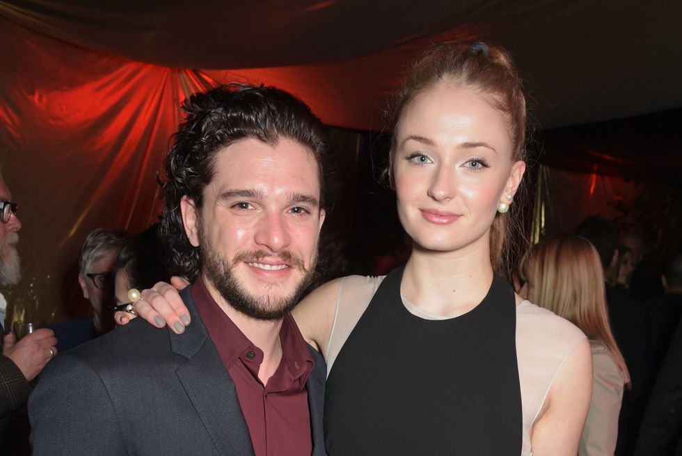 Game of Thrones stars Sophie Turner and Kit Harington reunite for new movie