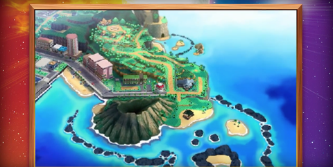pokemon sun and moon will take place on multiple islands