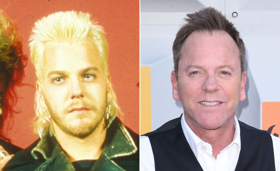 Keifer Sutherland, The Lost Boys, then and now