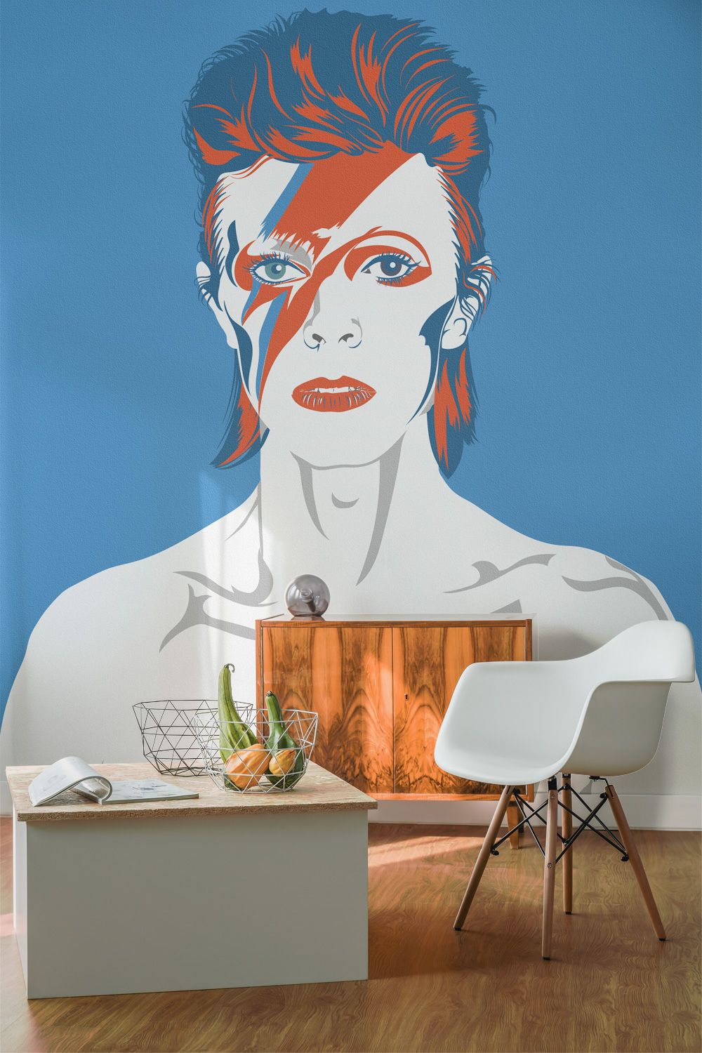 Freud Hirst and Picasso make guest appearances in David Bowies wallpaper  designs now on sale at Sothebys  AN Interior