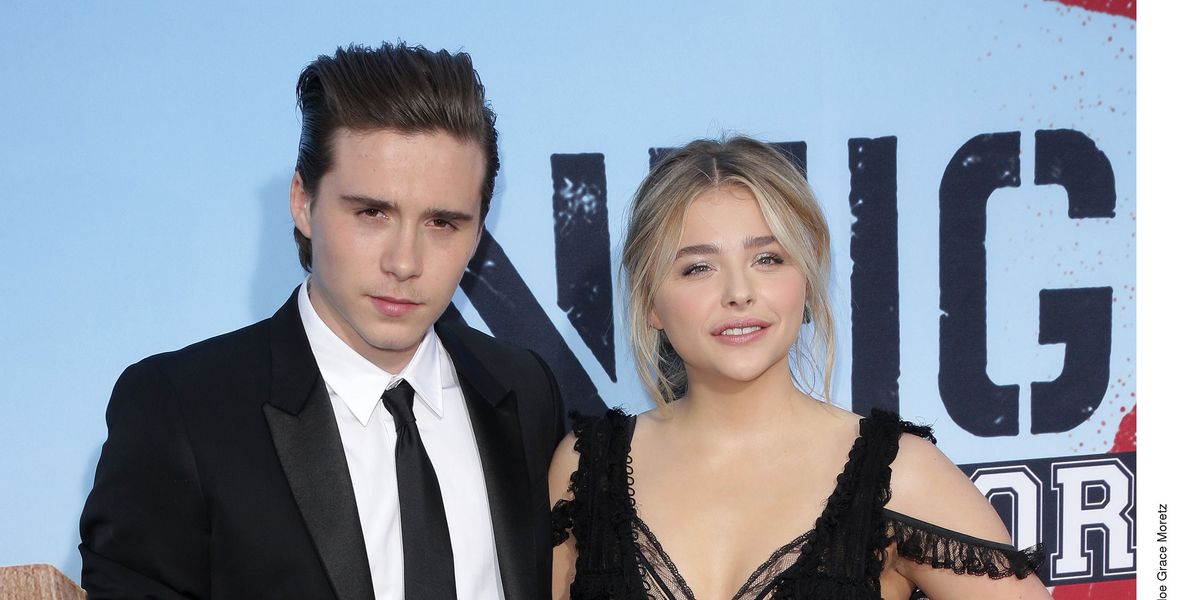 Brooklyn Beckham está feliz com a namorada Chloë Grace Moretz