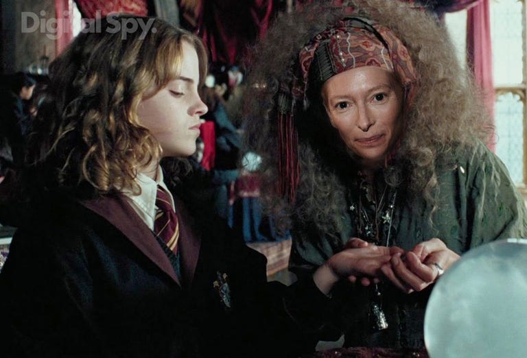 Tilda Swinton – Sybill Trelawney
Harry Potter