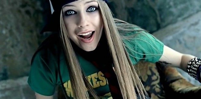 Avril Lavigne in Sk8er Boi