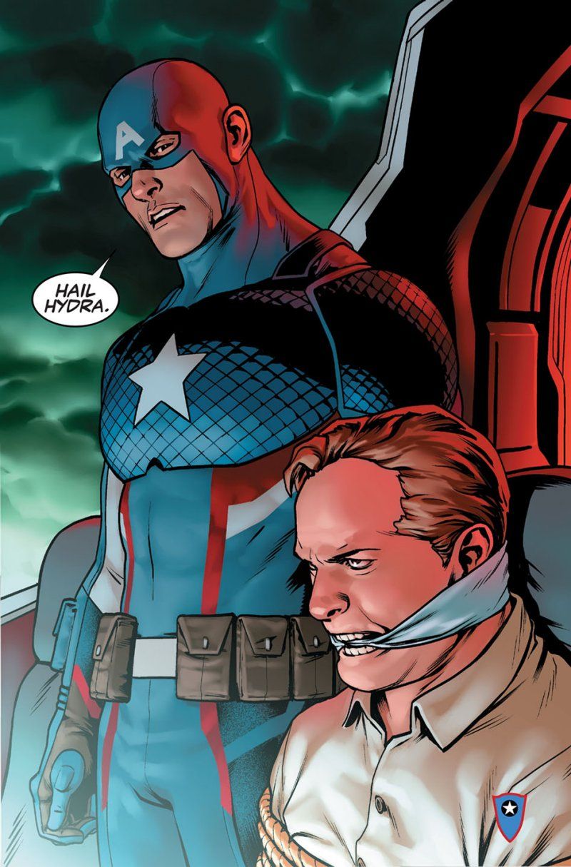 Steve Rogers: Captain America #1 Hail Hydra