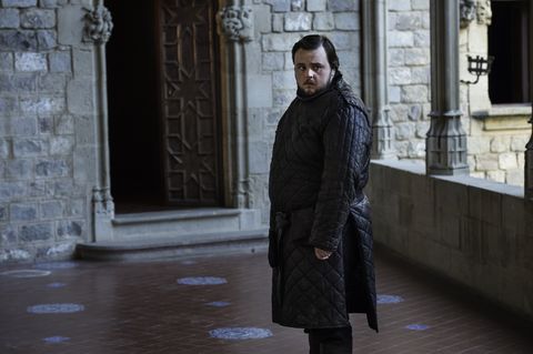 Samwell Tarly in Game of Thrones s06e06