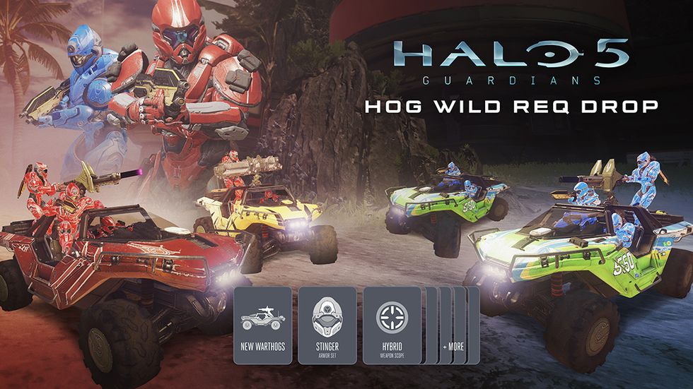 Halo 5 Hog Wild update