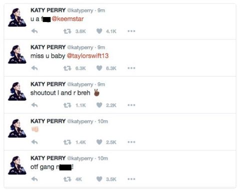 Katy perry witness leak