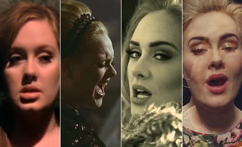 Adele music videos, Hometown Glory, Rolling in the Deep, Hello, Send My Love