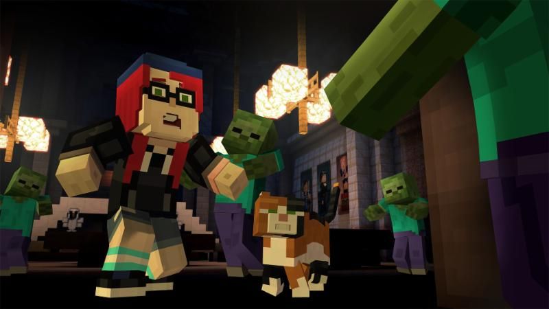 Minecraft: Story Mode' launch trailer and cast list released