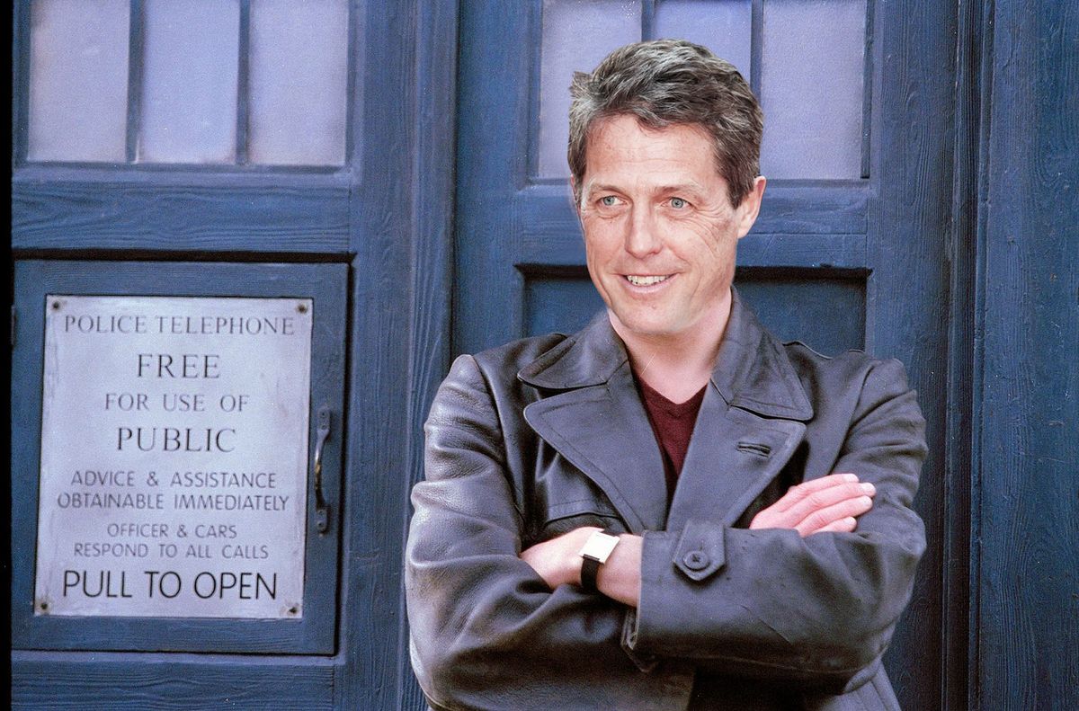 PHOTOSHOP Hugh Grant as the 11th Doctor