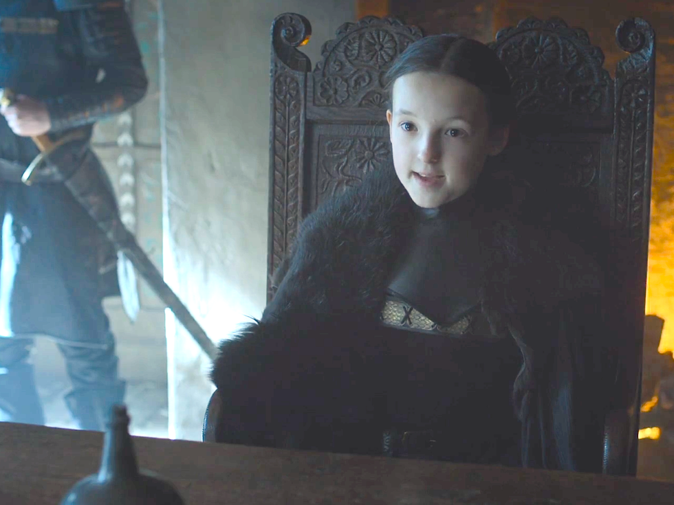 Lady Lyanna Mormont in Game of Thrones