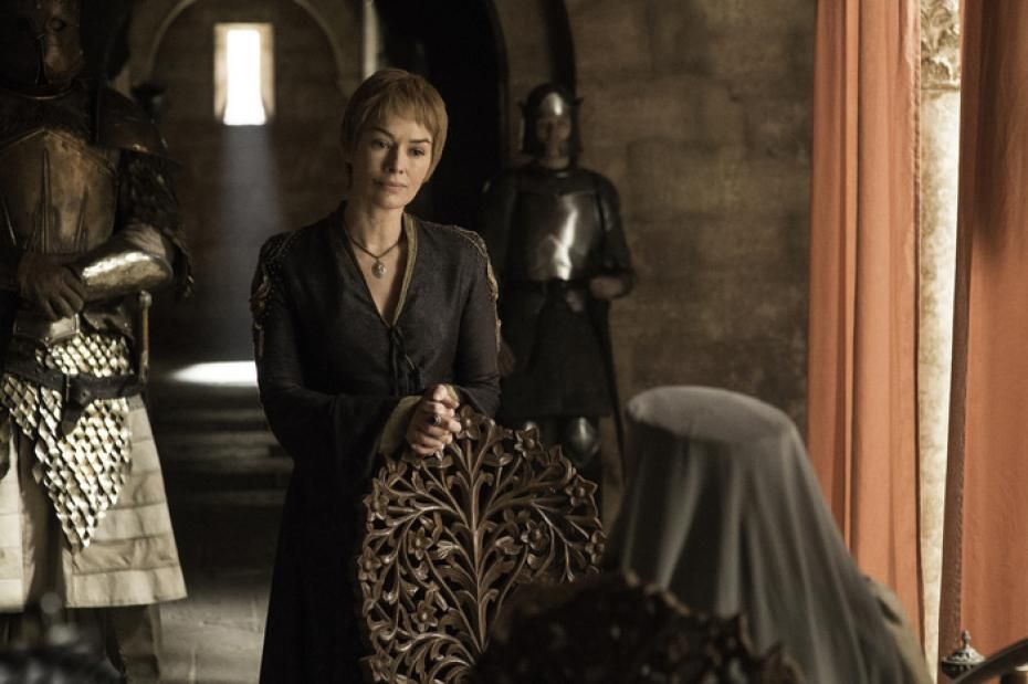 Lena Headey as Cersei in Game of Thrones season 6