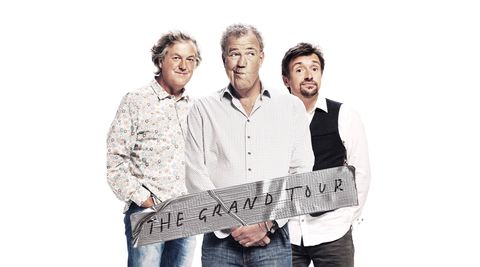 The Grand Tour: Jeremy Clarkson, Richard Hammond and James May press shot