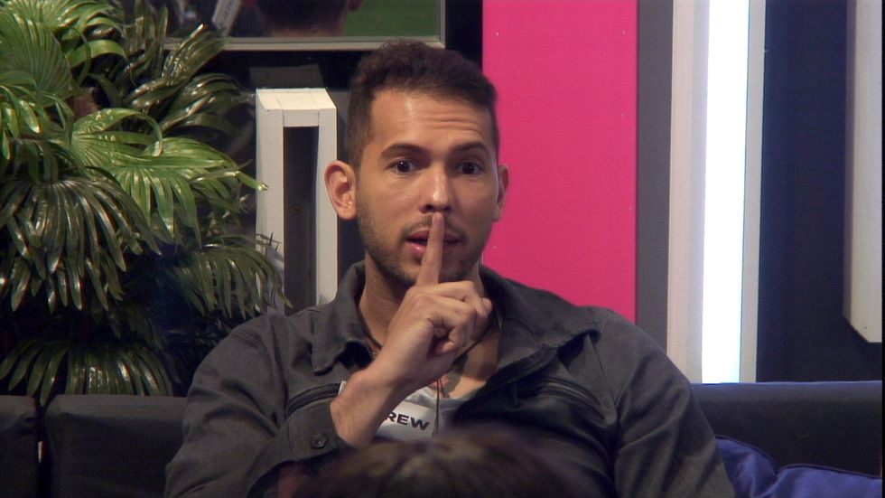 Big Brother’s Andrew Tate insists he’s not “violent’ after exit