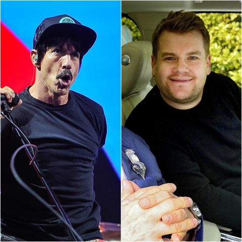 Red Hot Chili Peppers' Anthony Kiedis, James Corden
