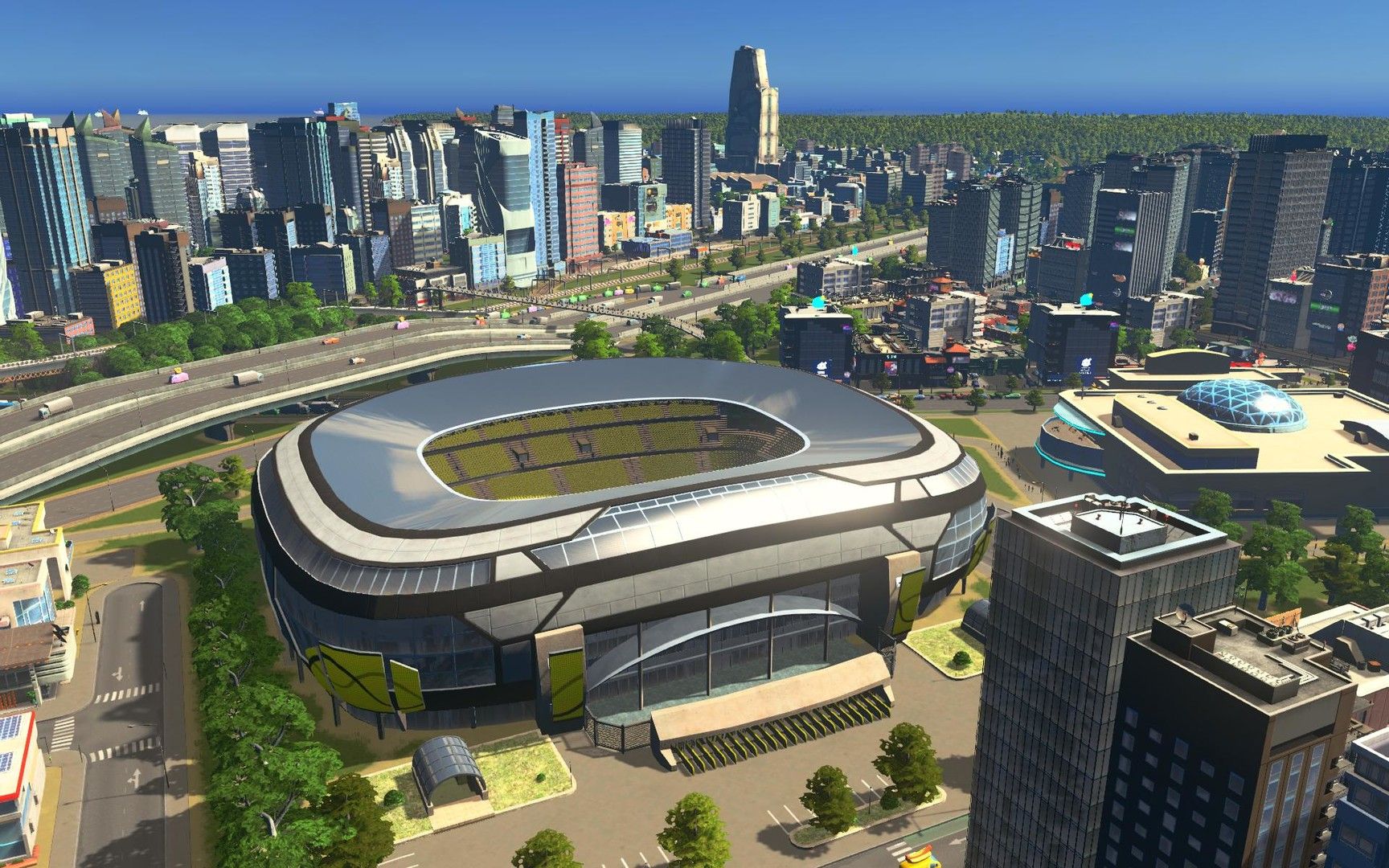 Cities: Skylines sports complex