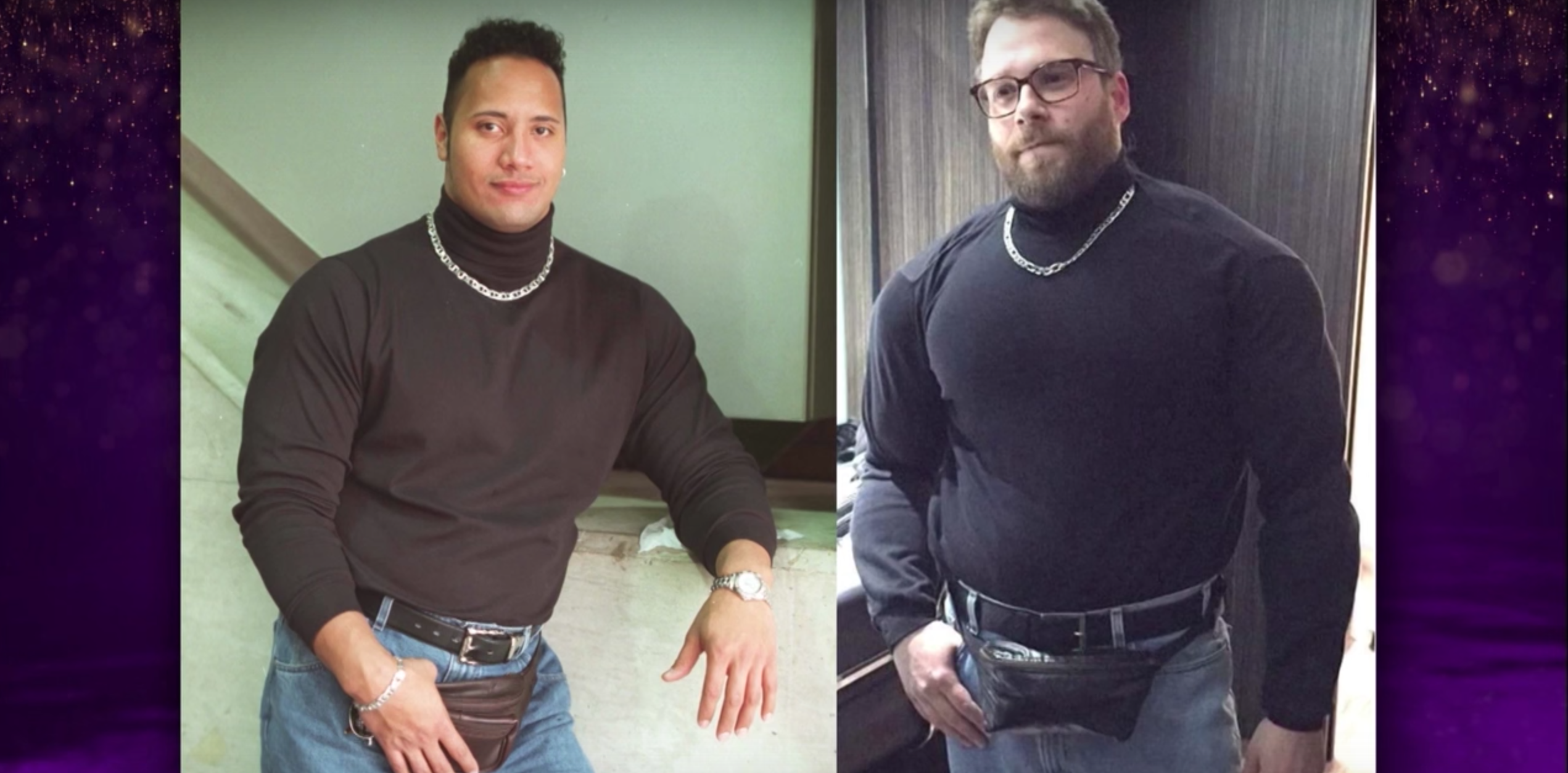 Dwayne Johnson is proud to bring belly bags back