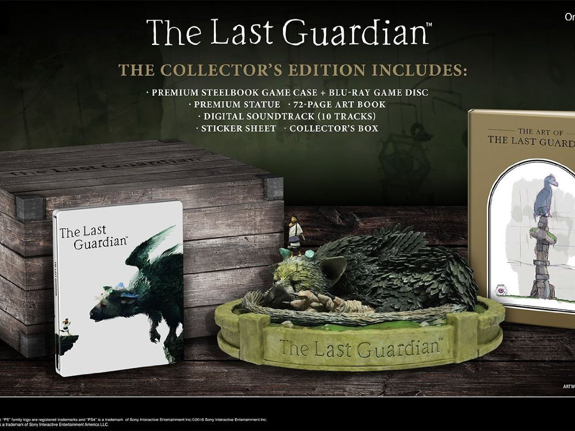 The Last Guardian Collector's Edition is super swaggy