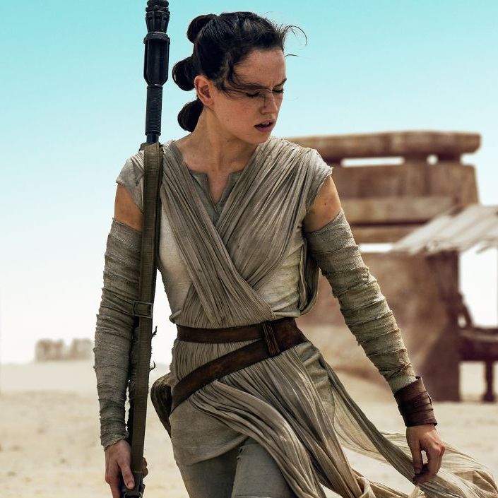 Rey in Star Wars The Force Awakens Daisy Ridley