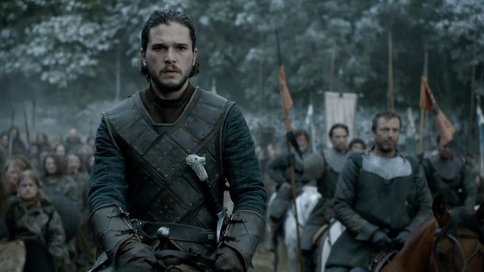 Game of Thrones s6e9: Jon Snow faces a bloody battle
