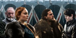 Jon, Ramsay, Sansa and Davos