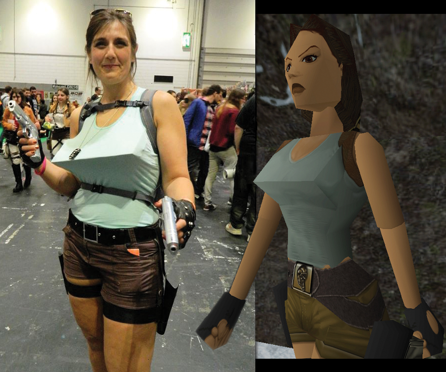 This Lara Croft cosplayer absolutely nails it