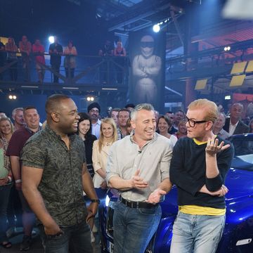 Rory Reid, Matt LeBlanc and Chris Evans on Top Gear