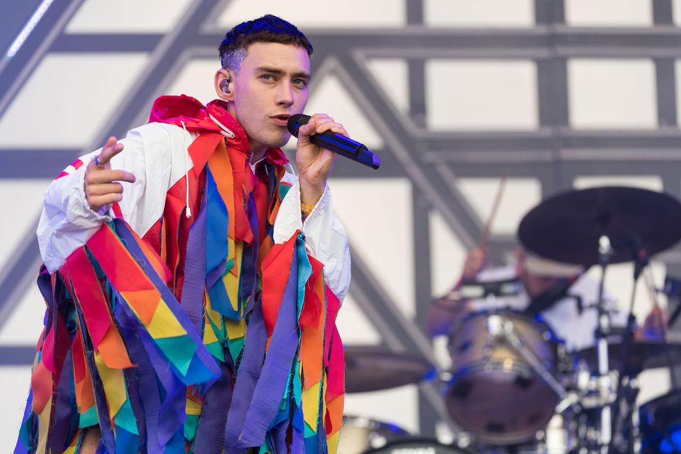Olly Alexander of Years & Years performs on Glastonbury day 3